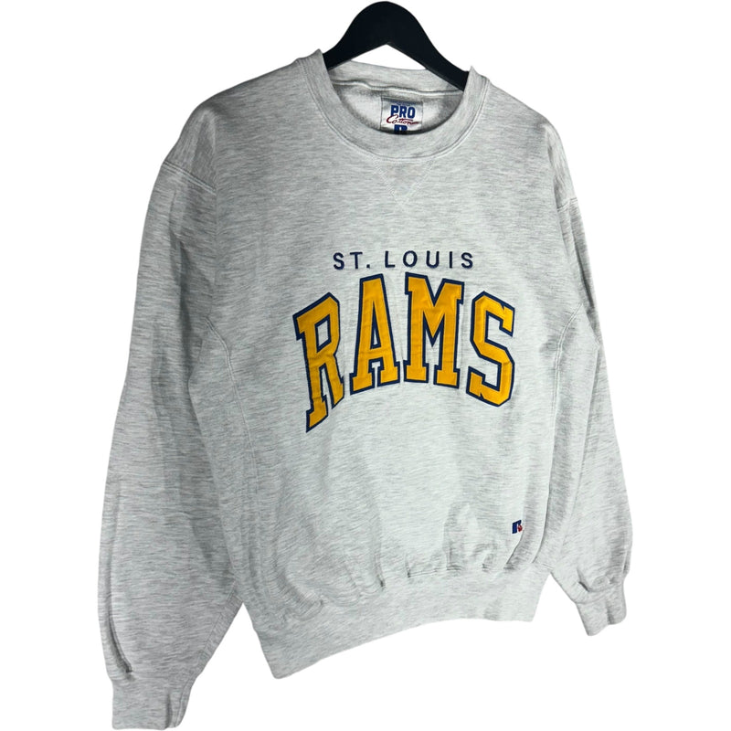 Vintage NFL St. Louis Rams Embroidered Crewneck