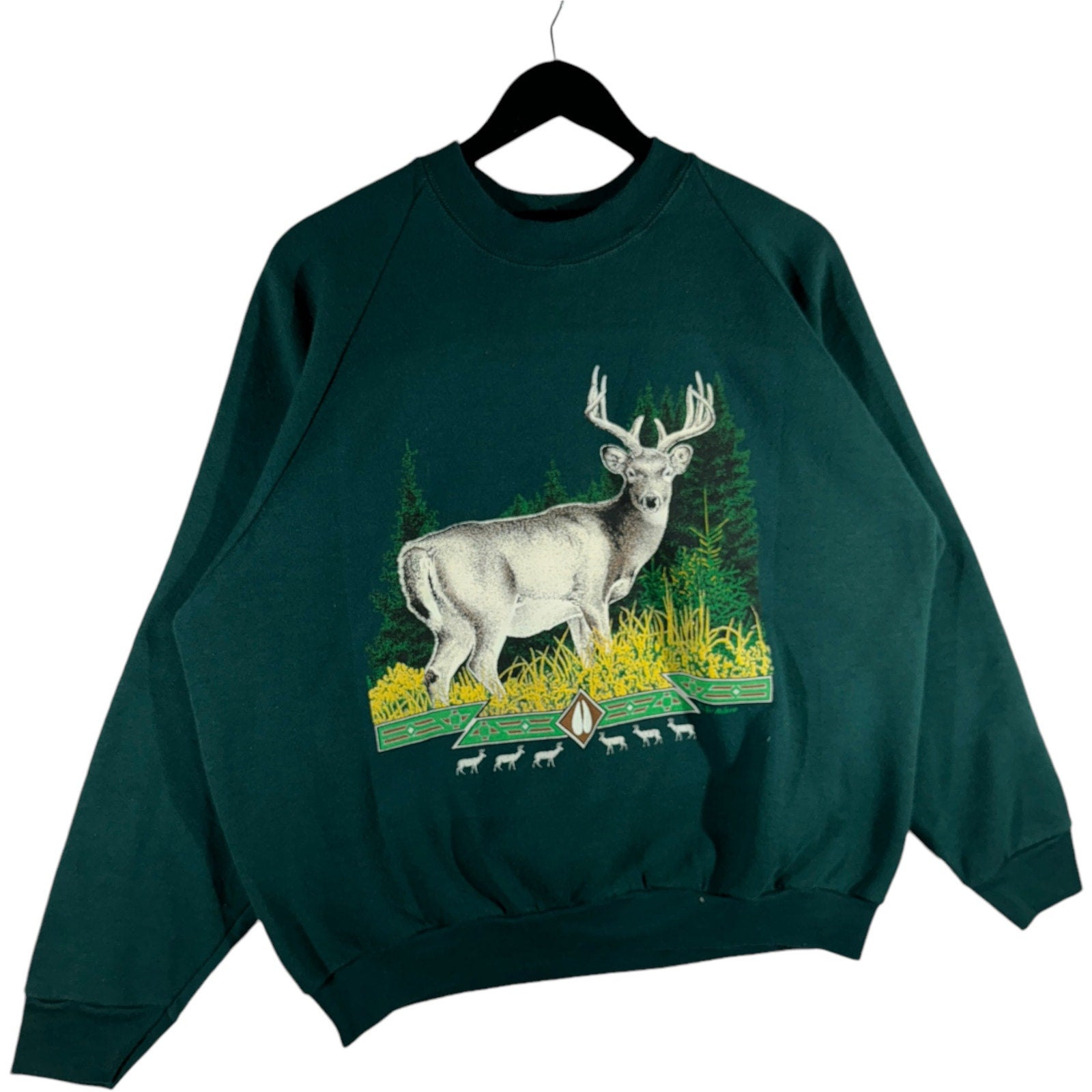 Vintage Deer Nature Crewneck