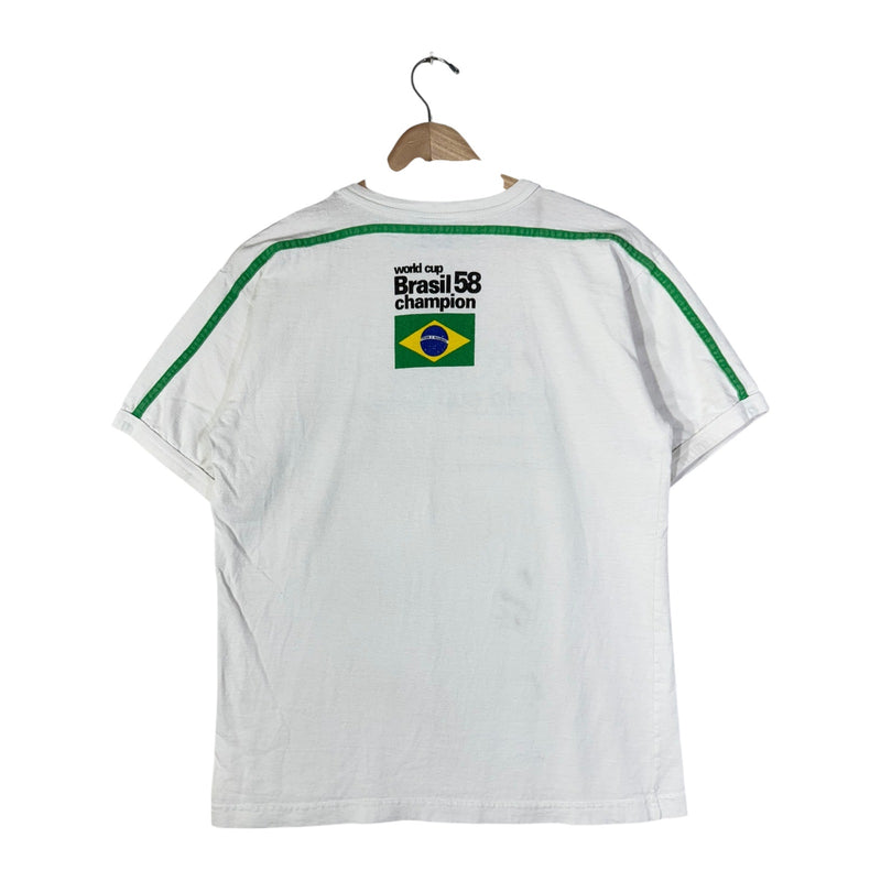 Vintage World Cup Sweden 1958 Football Short Sleeve T-Shirt