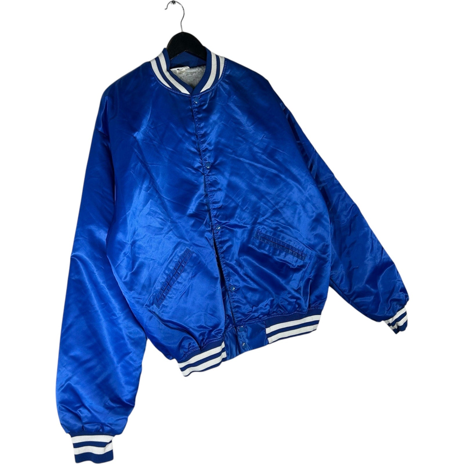 Vintage University of Kentucky Spellout Satin Bomber Jacket