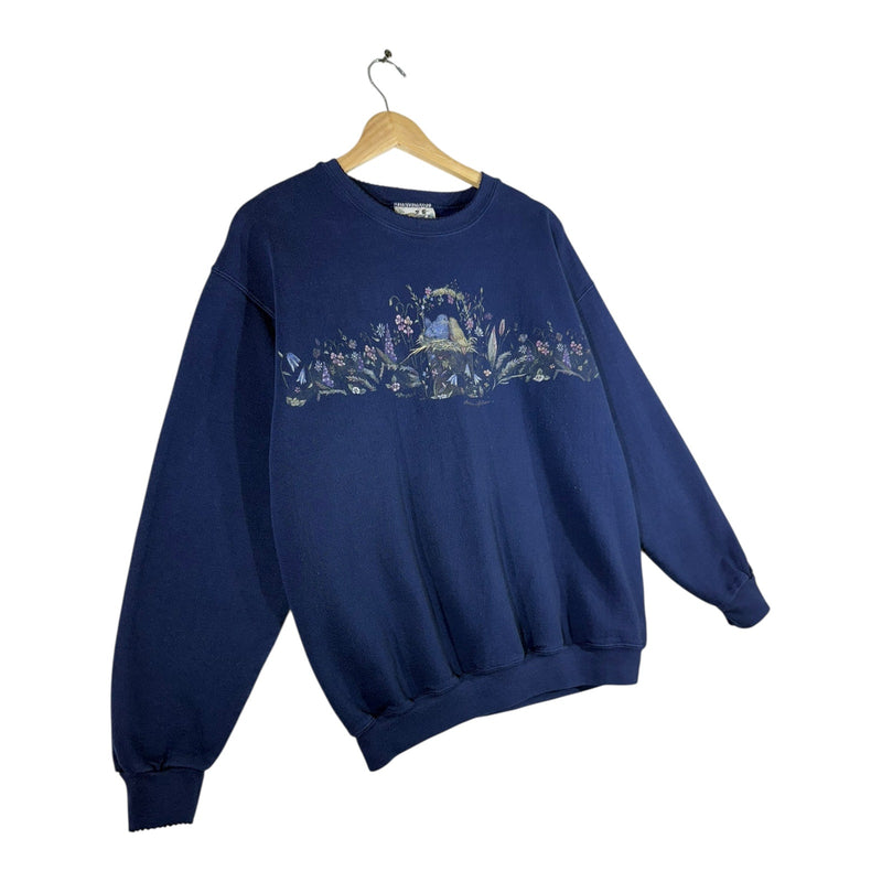 Vintage Birds Crewneck