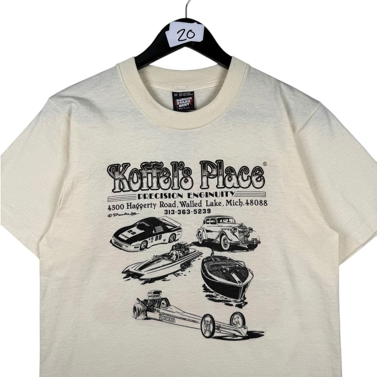 Vintage Koffel’s Place Automotive Shop T-Shirt