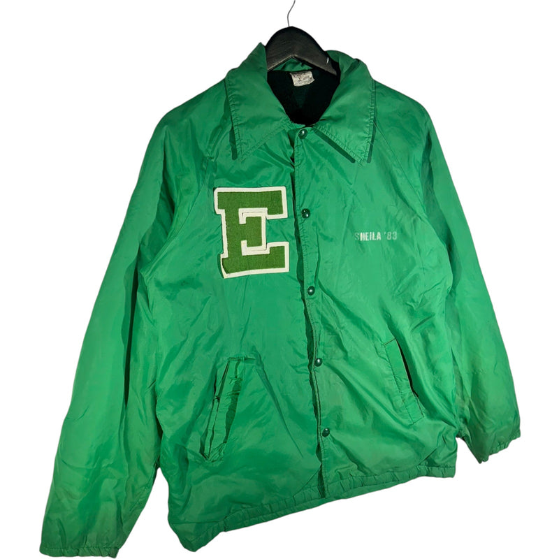 Vintage Edgewood College Drill Team Bomber Jacket