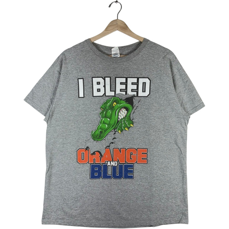 Vintage Bleed Orange & Blue I Give So Others Live Tee