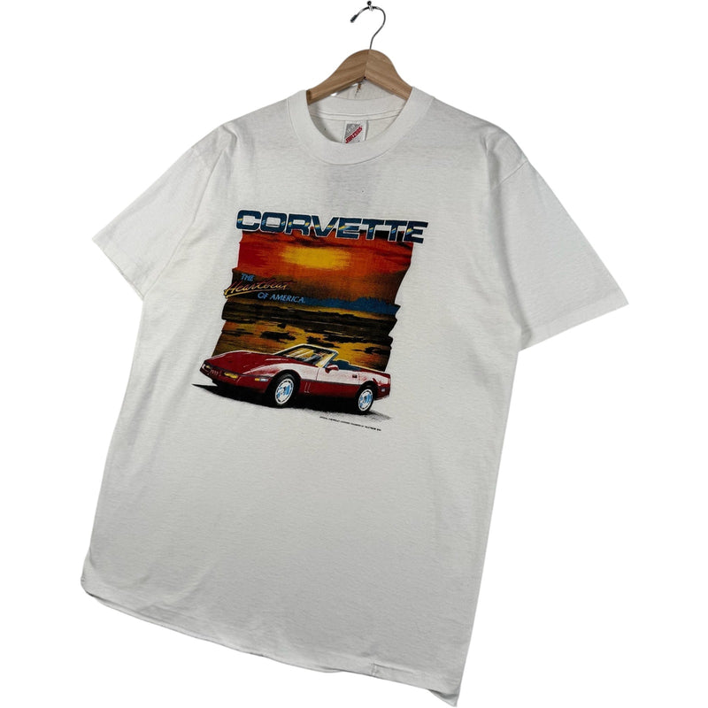 Vintage Corvette The Heartland Of America T-Shirt