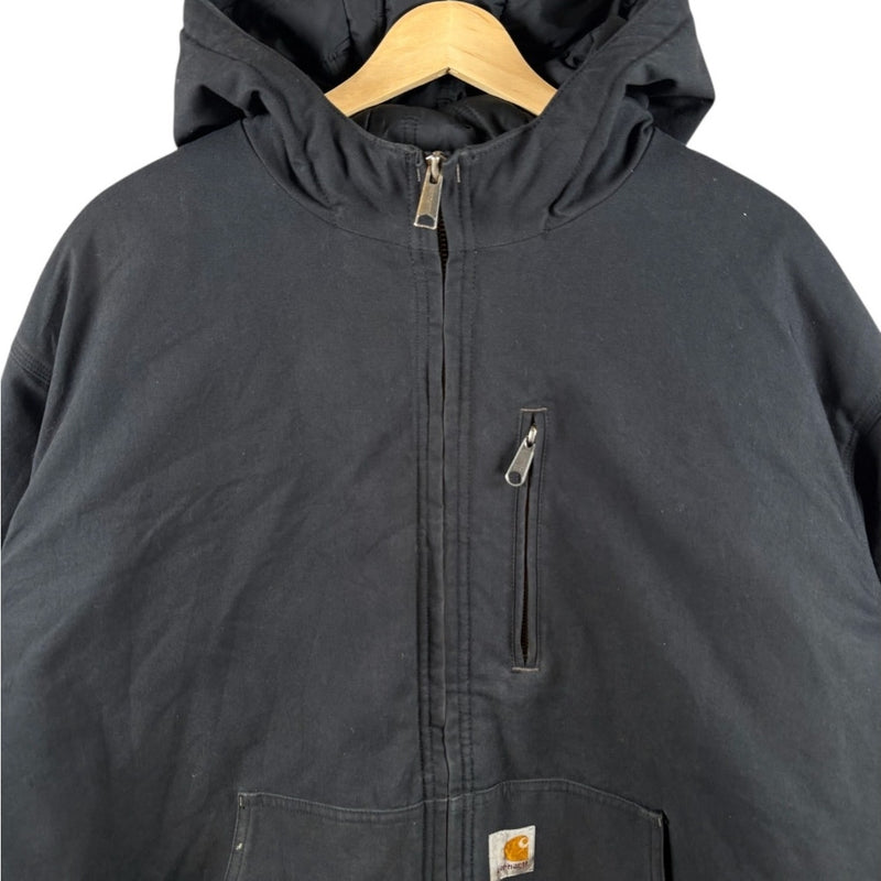 Vintage Carhartt Quilted Lined Full Zip Workwear Jacket