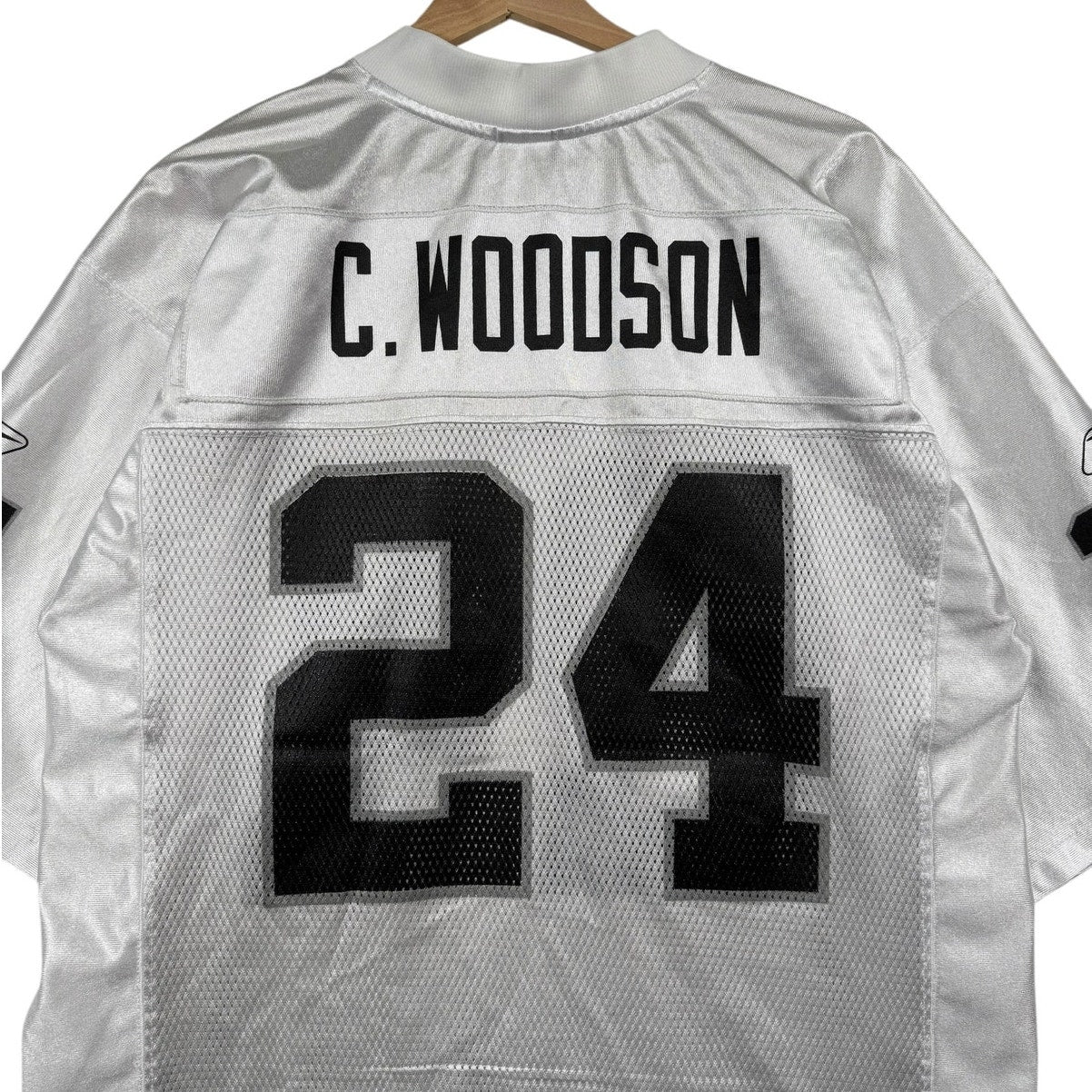 Vintage Oakland Raiders Charles Woodson #24 NFL Jersey