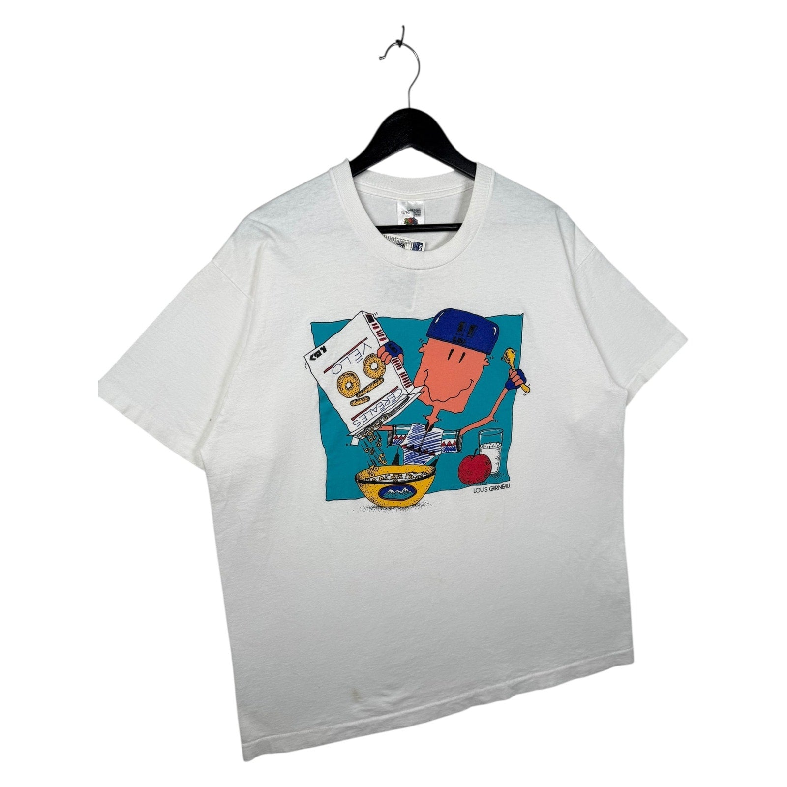 Vintage Louis Garneau Cycling Graphic T-Shirt