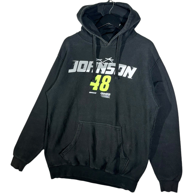 Vintage NASCAR Jimmy Johnson Racing Hoodie