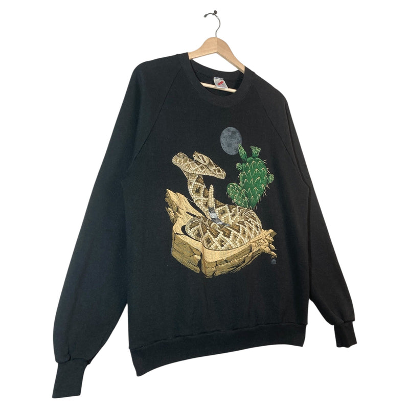 Vintage Jerzees Rattle Snake Sweatshirt Crewneck