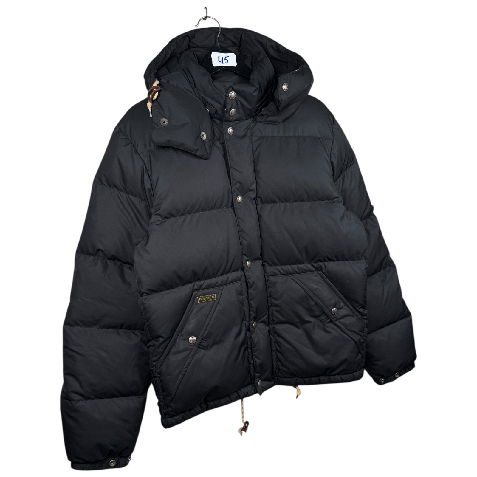 Vintage Polo Ralph Lauren Puffer Down Hooded Jacket