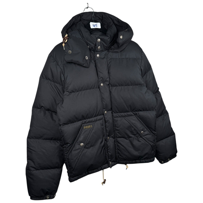 Vintage Polo Ralph Lauren Puffer Down Hooded Jacket