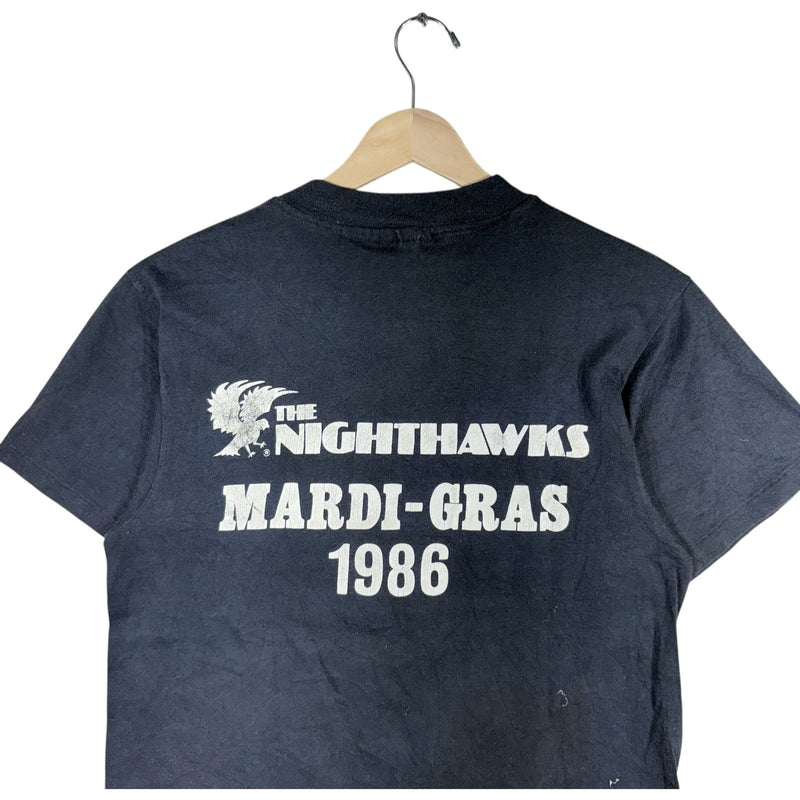 Vintage The Nighthawks Mardi-Gras Concert Tee 80s