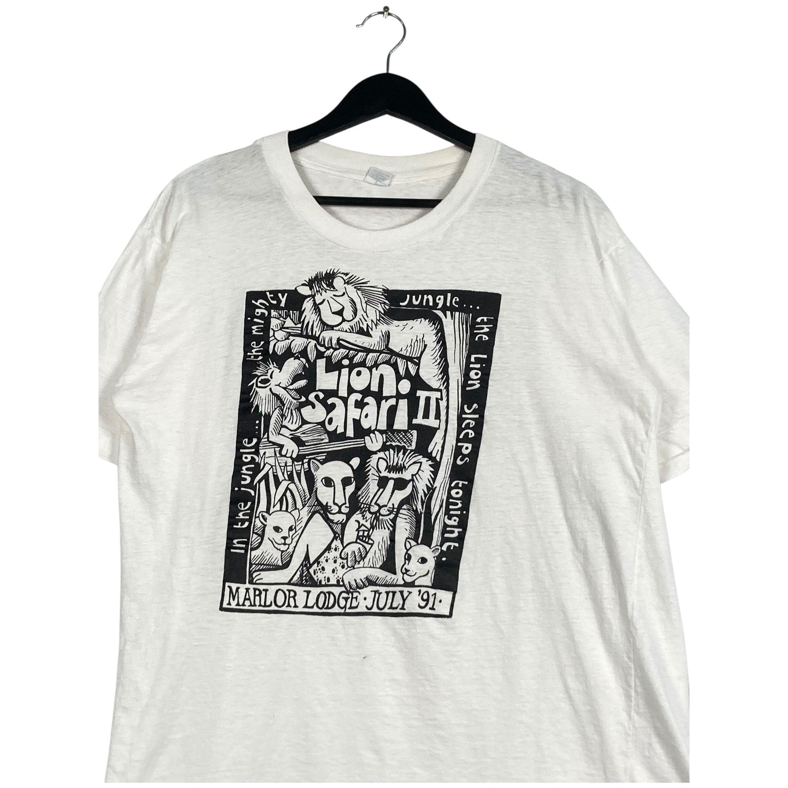 Vintage Lion Safrari T-Shirt