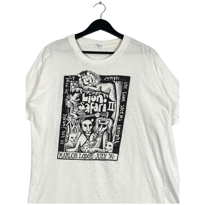 Vintage Lion Safrari T-Shirt