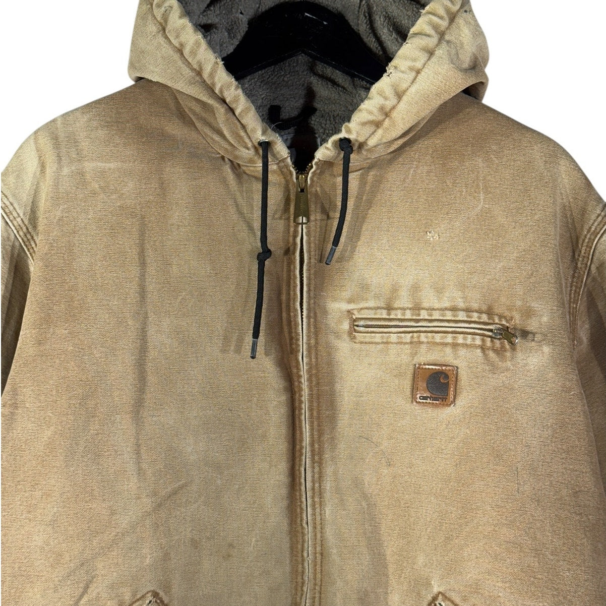 Vintage Carhartt Insulated Full Zip Hooded Workwear Jacket