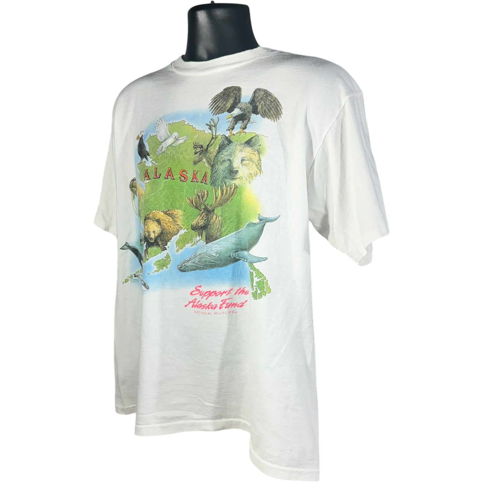 Vintage Support The Alaska Fund Nature Tee