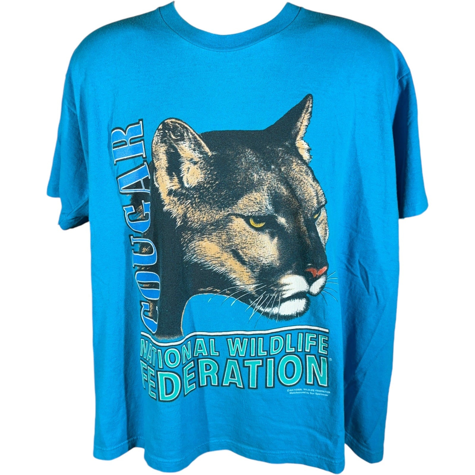 Vintage National Wildlife Federation Cougar Tee