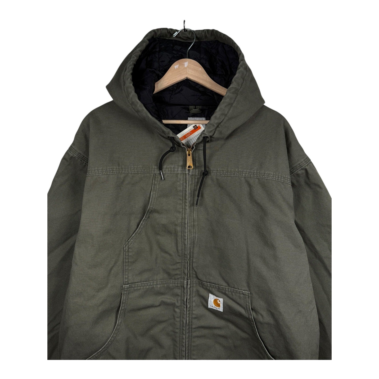 Vintage Carhartt Active Full Zip Hoodie