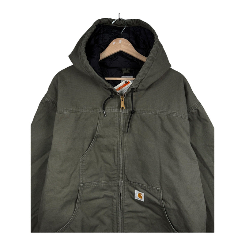 Vintage Carhartt Active Full Zip Hoodie
