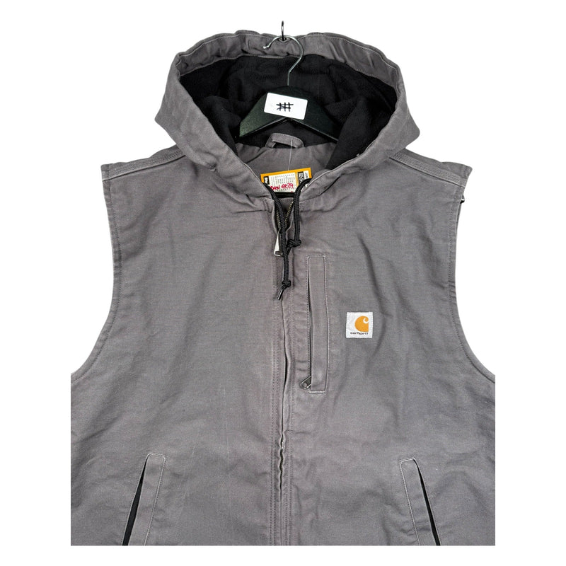 Vintage Carhartt Hooded Workwear Vest