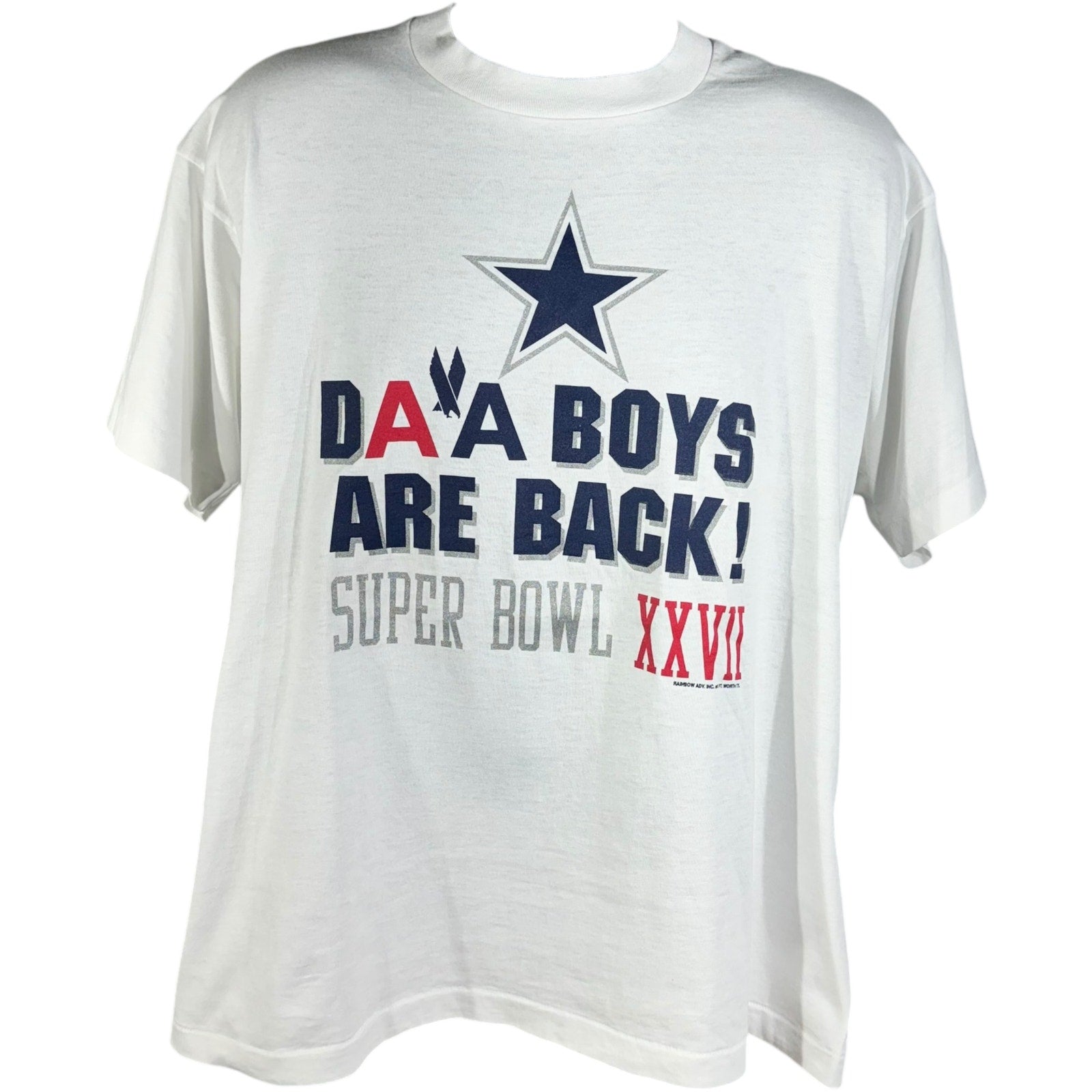 Vintage Dallas Cowboys "Da Boys Are Back In Town!" Tee