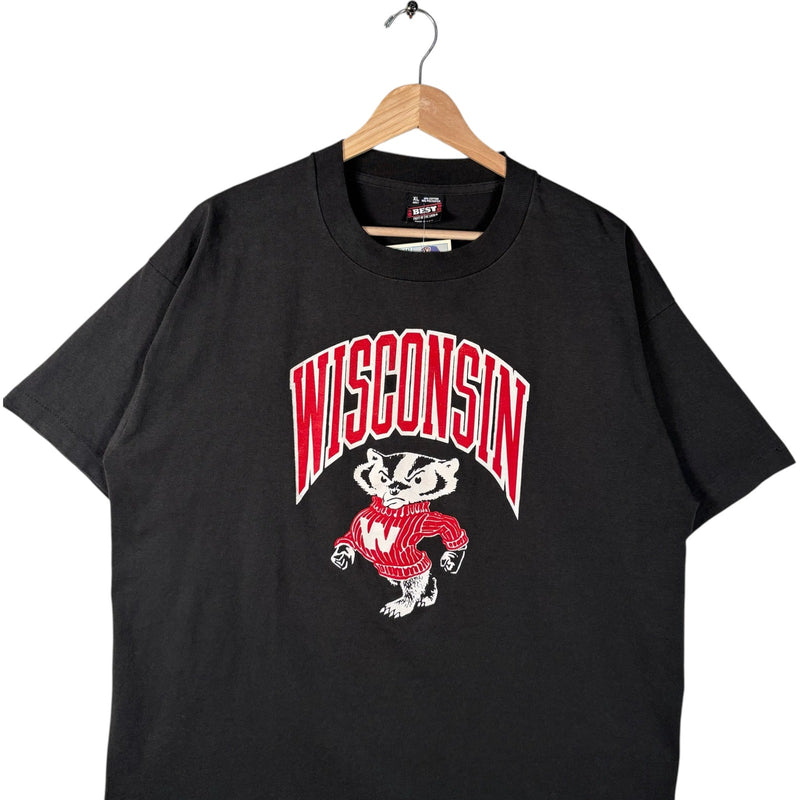 Vintage University of Wisconsin Large Arch Logo Spellout Tee