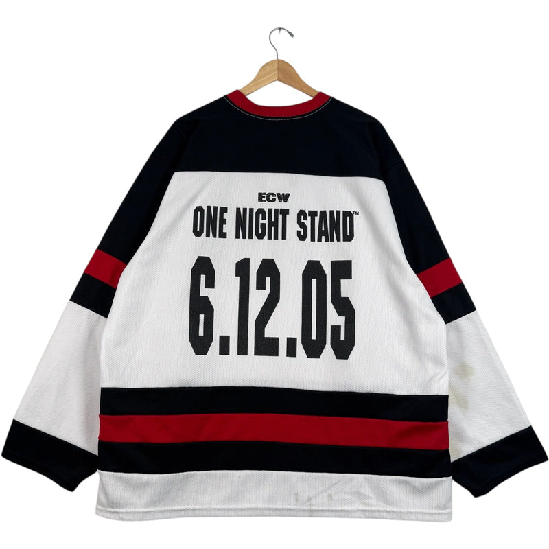 Vintage ECW Wrestling "One Night Stand" Event Hockey Jersey