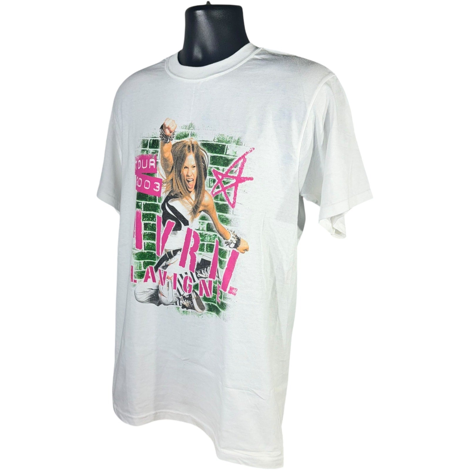 Vintage Avril Lavigne Tour Tee 2003