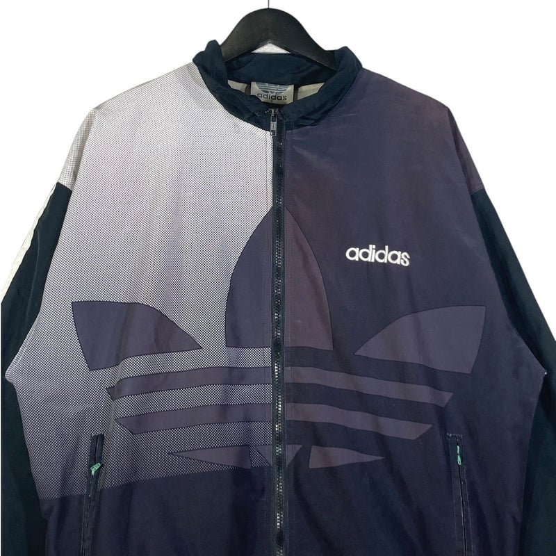 Vintage Adidas Trefoil Logo Gradient Track Jacket