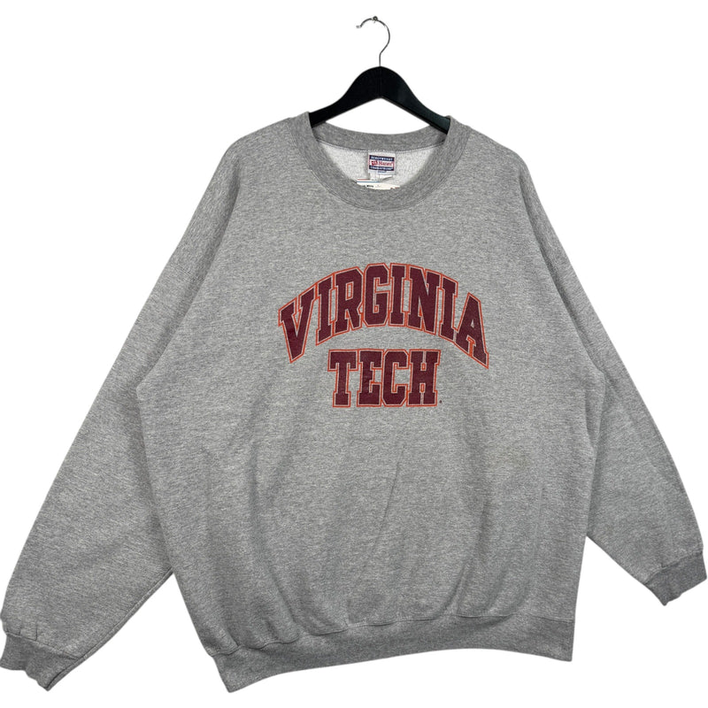 Vintage Virginia Tech Chest Spellout Crewneck
