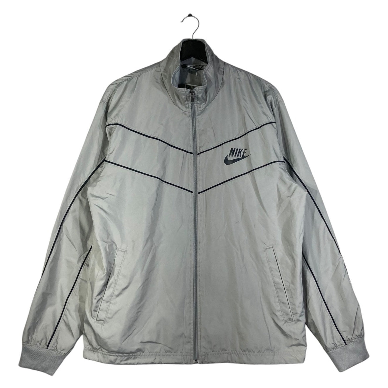 Vintage Nike Swoosh Chest Logo Full Zip Track Jacket