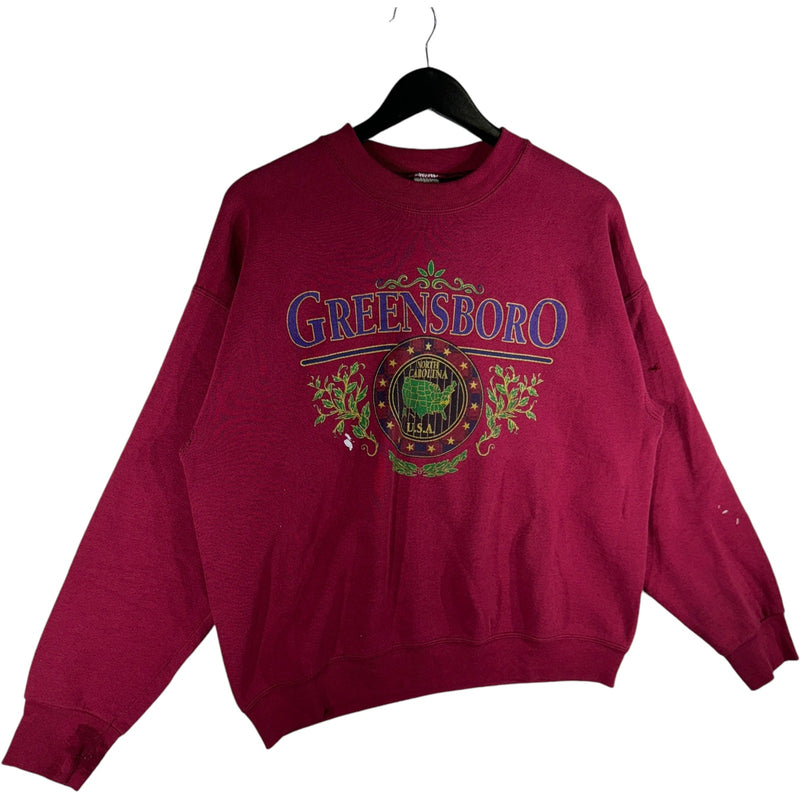 Vintage Greensboro North Carolina Souvenir Crewneck