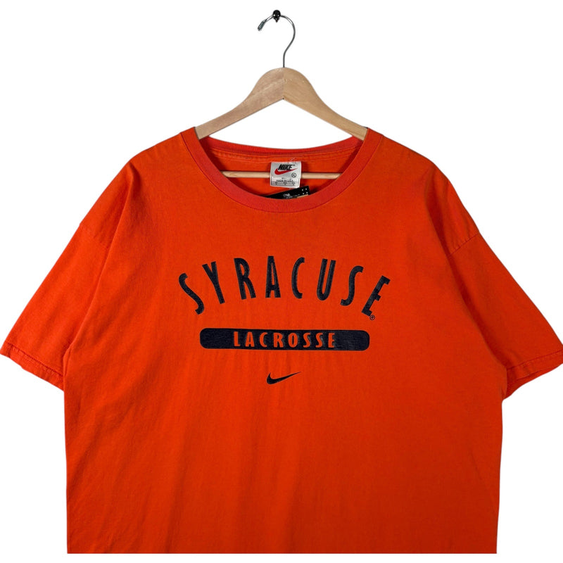 Vintage Nike Syracuse Lacrosse Arch Spellout University Tee