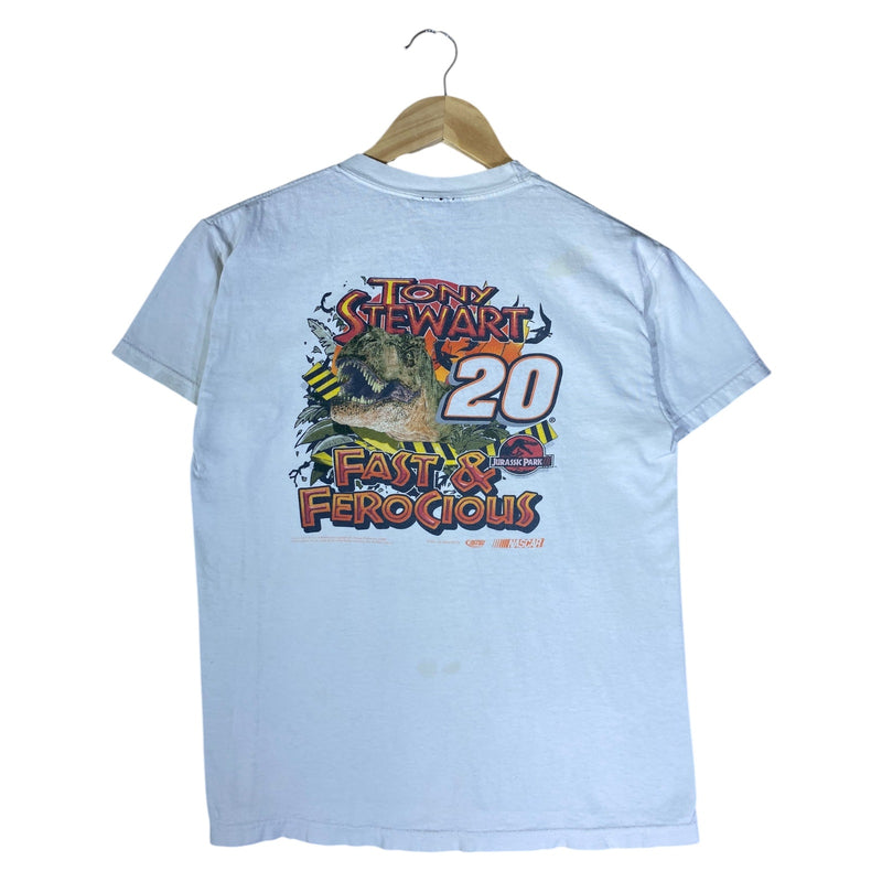 Vintage Tony Stewart 20 Jurassic Park T-Shirt