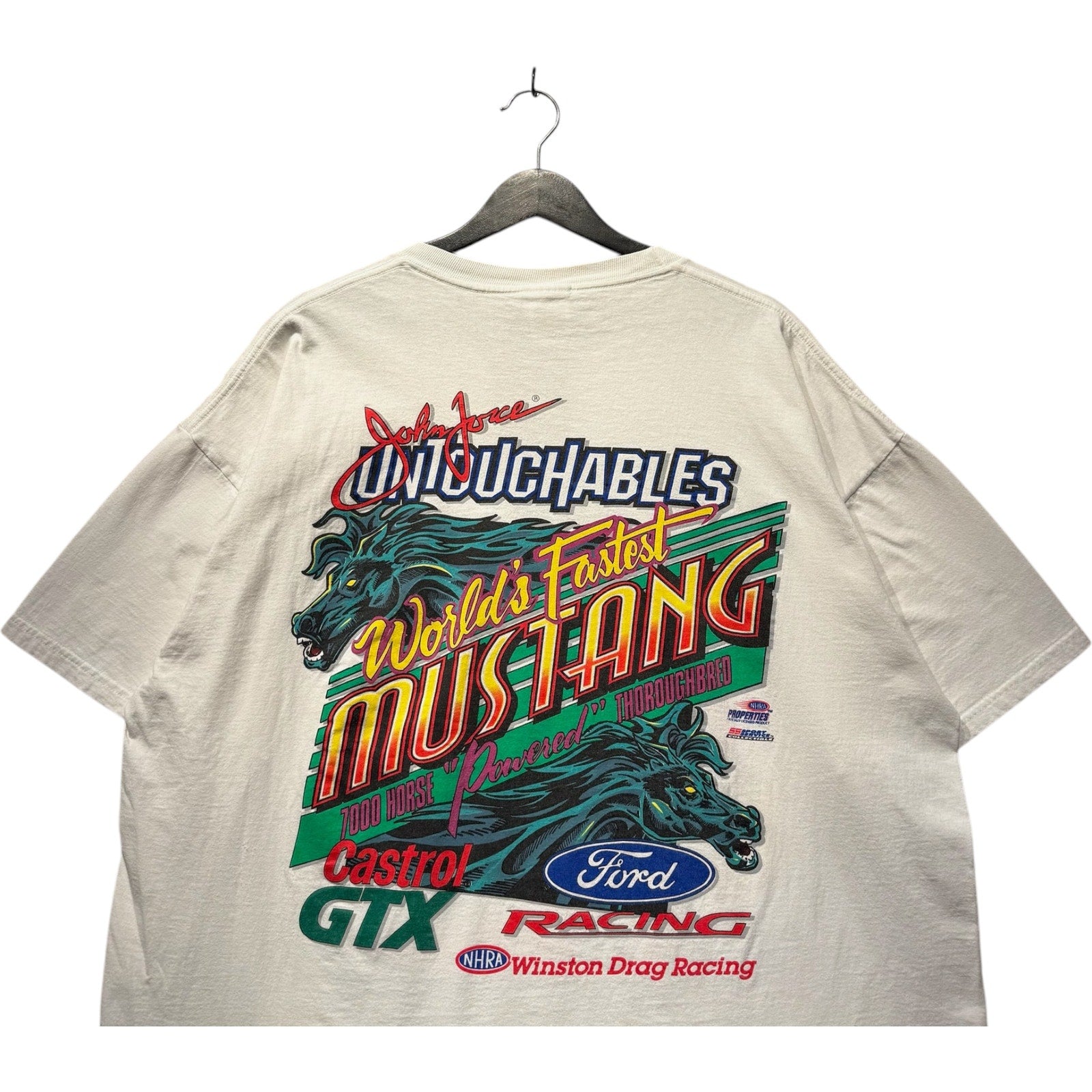 Vintage NASCAR John Force Tee 1999