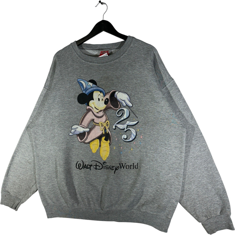 Vintage Walt Disney World 25th Anniversary Mickey Crewneck