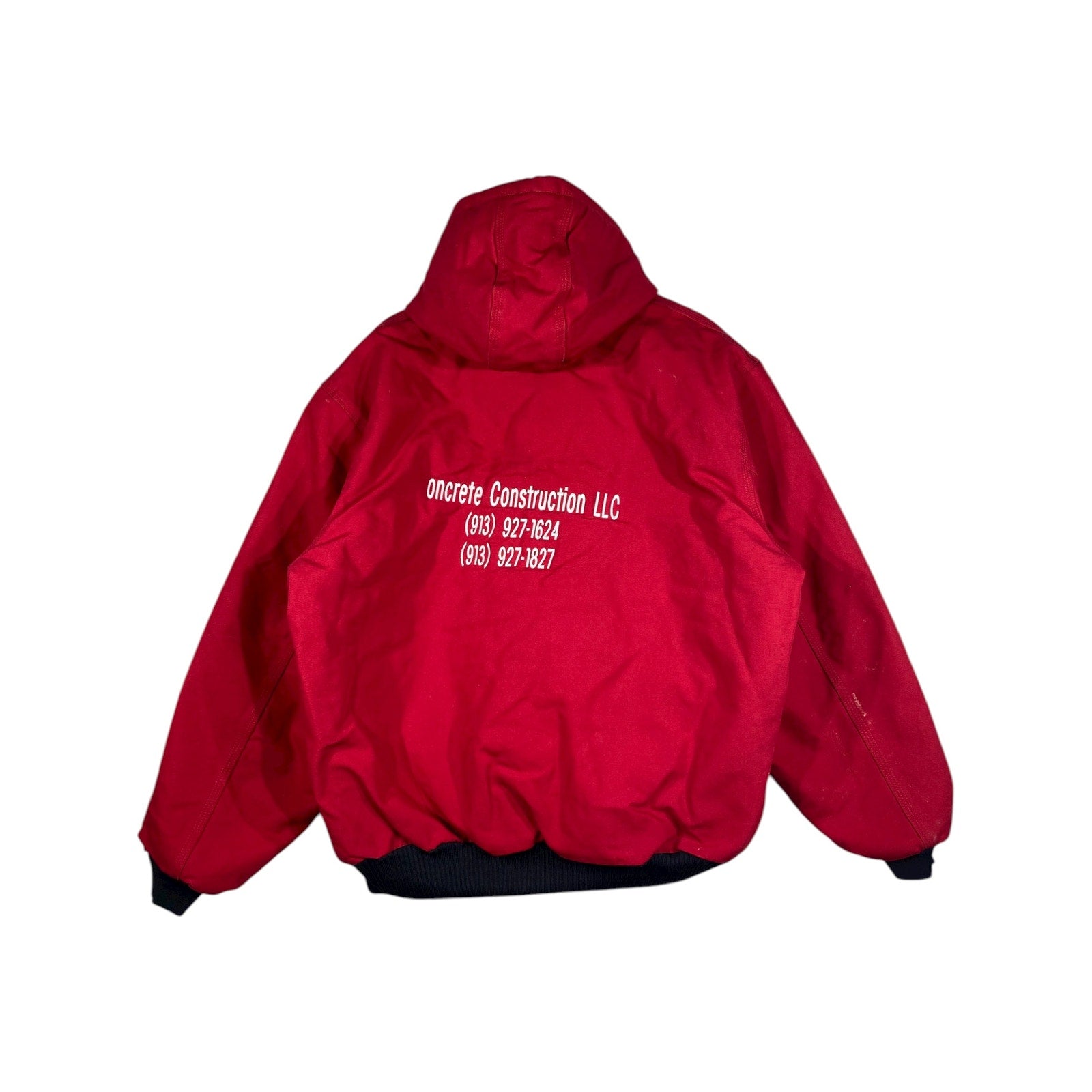 Vintage Carhartt Full Zip Workwear Hoodie Jacket