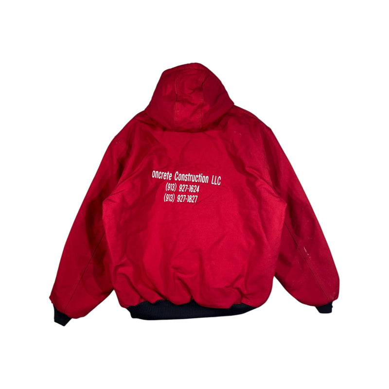 Vintage Carhartt Full Zip Workwear Hoodie Jacket