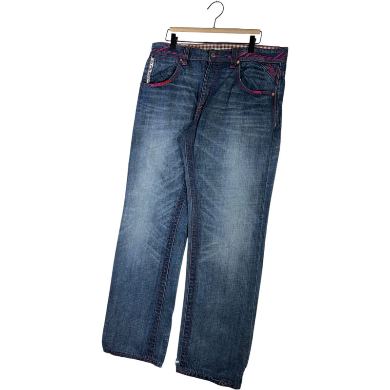 Vintage Parish Straight Leg Denim Jeans