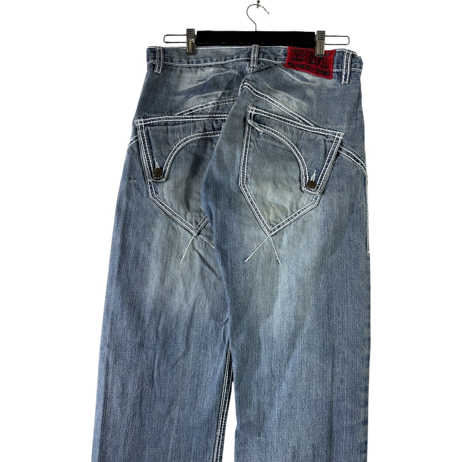 Vintage BM Denim Y2K Straight Leg Denim Jeans 34x33
