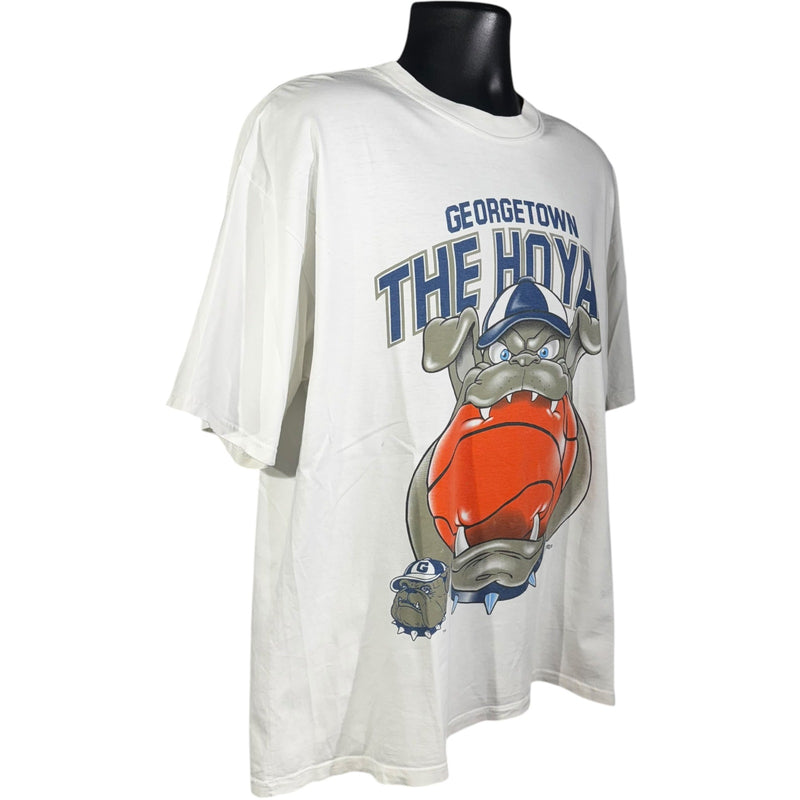 Vintage Georgetown University Hoyas Basketball Mascot Tee