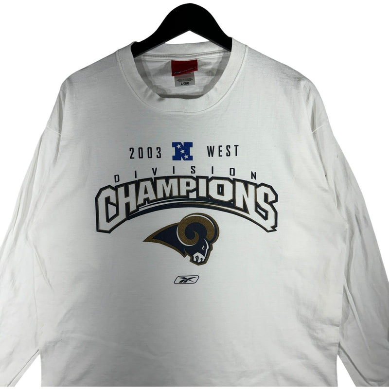 Vintage Rams NFC Division Champions Long Sleeve 2003