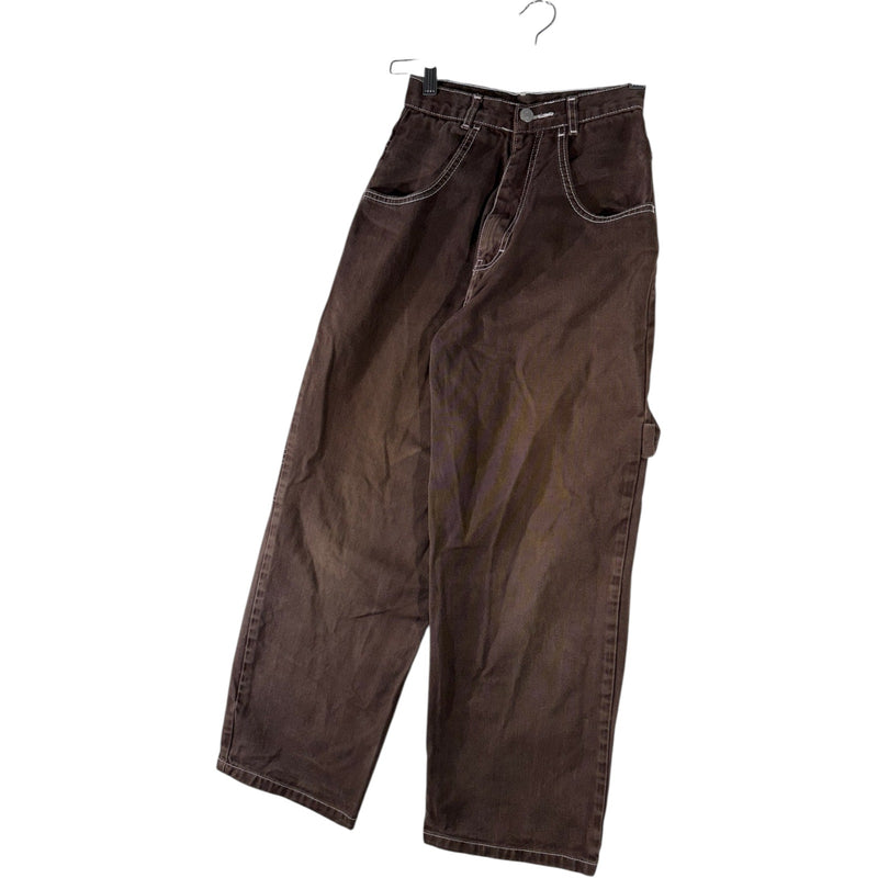 Youth Vintage Savvy Kids Embroidered Carpenter Pants 22x25