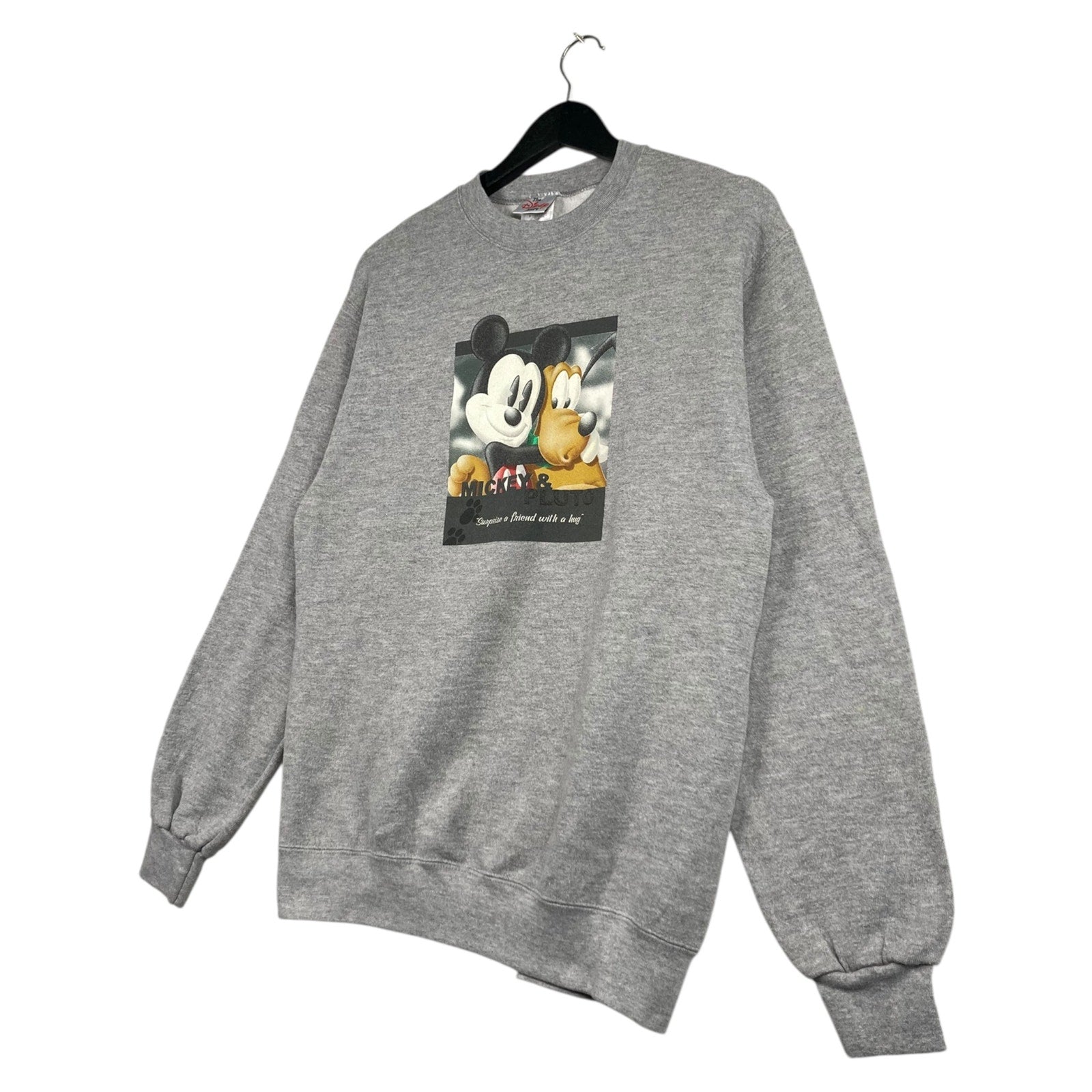 Vintage The Disney Store Mickey Mouse Pluto Crewneck