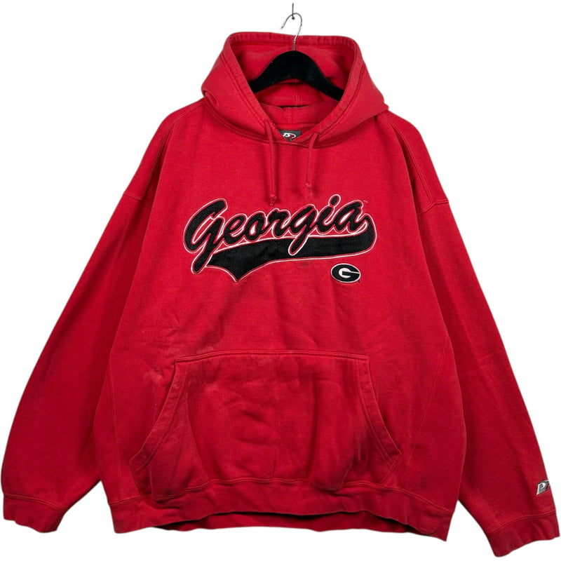 Vintage University Of Georgia Chest Spellout Hoodie