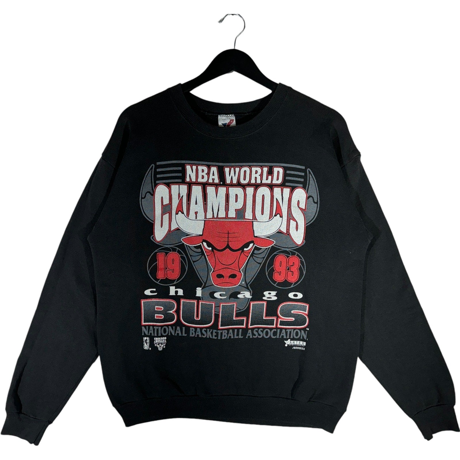 Vintage Chicago Bulls NBA Champions Crewneck 1993