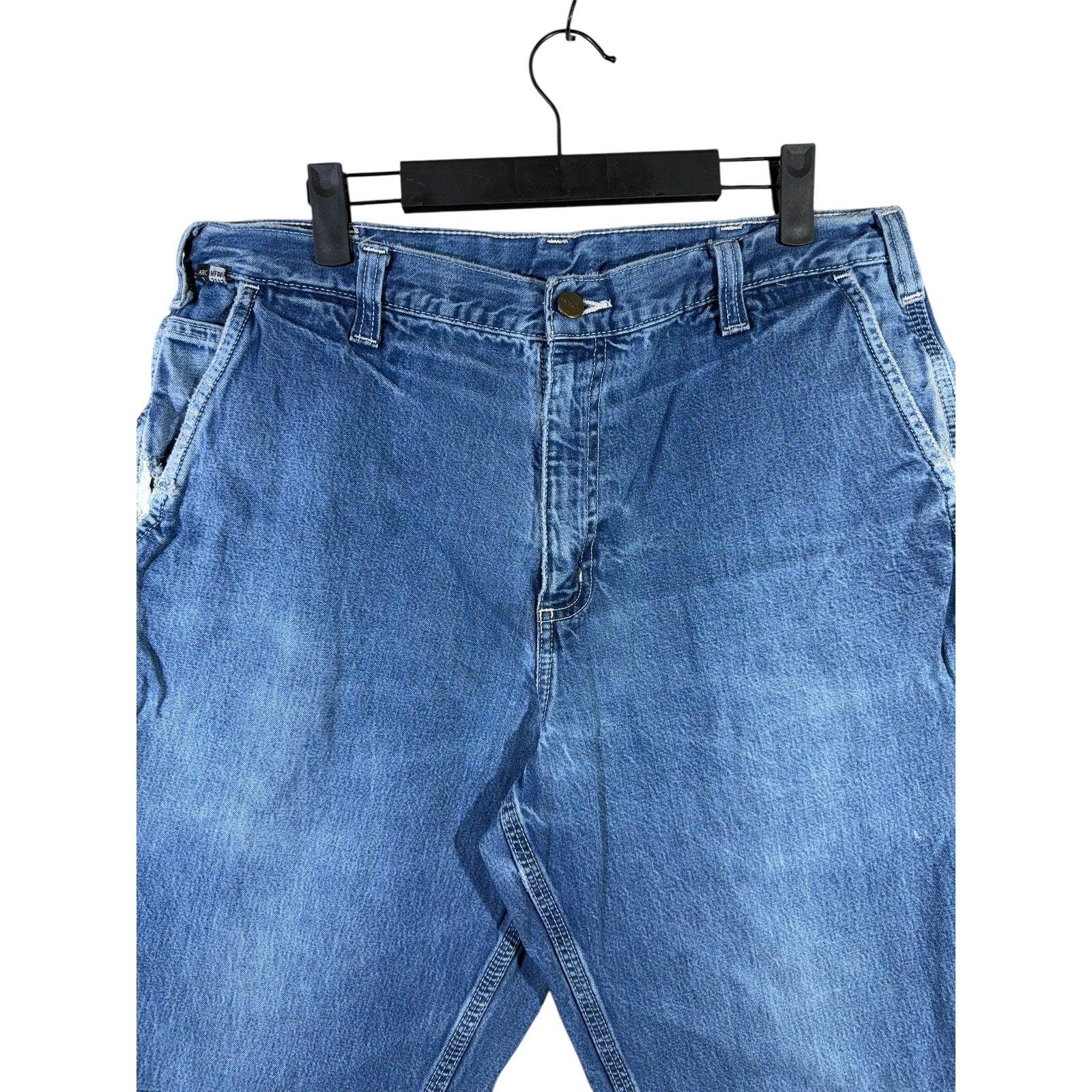Vintage Carhartt Denim Carpenter Shorts 35