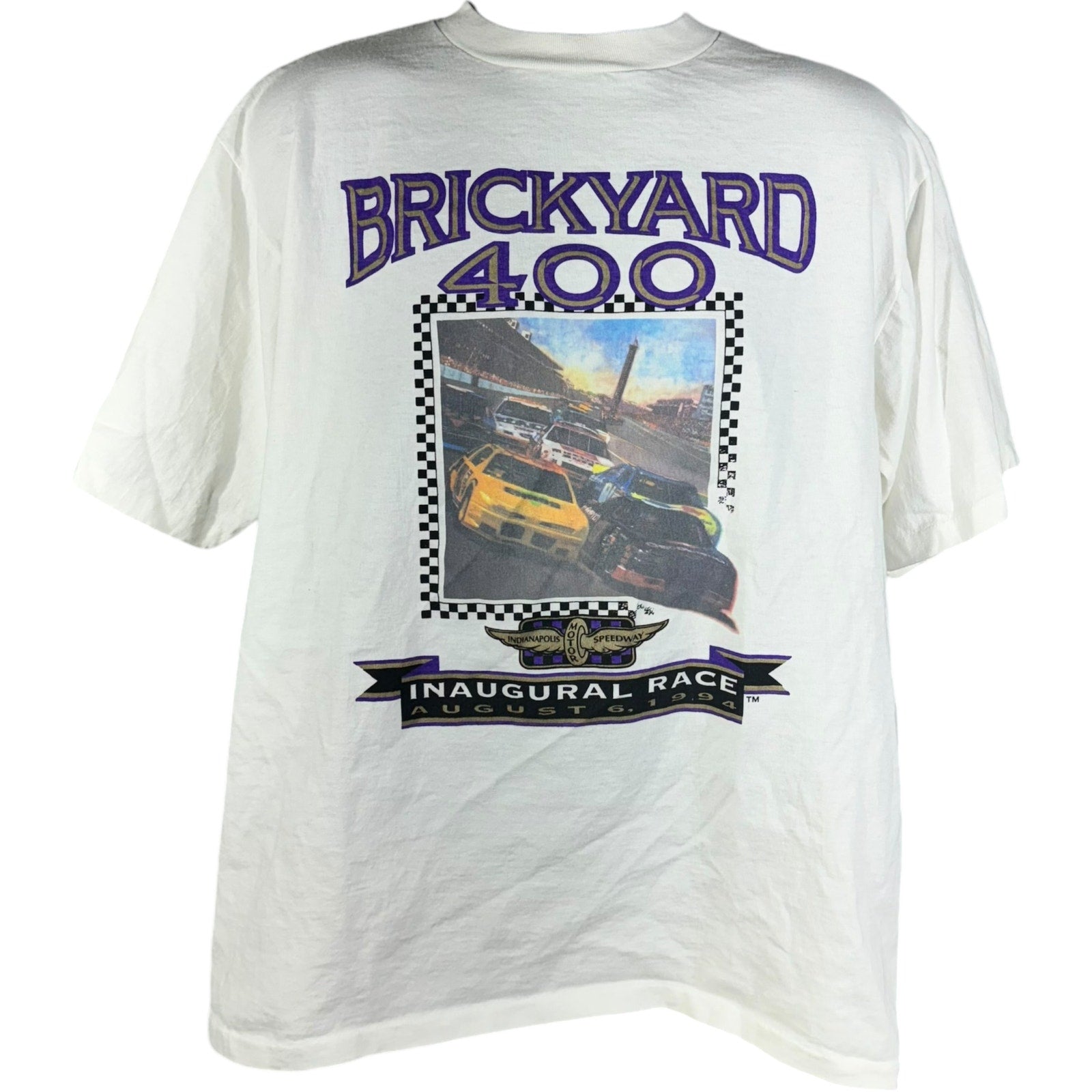 Vintage Brickyard 400 NASCAR Racing Tee 1994