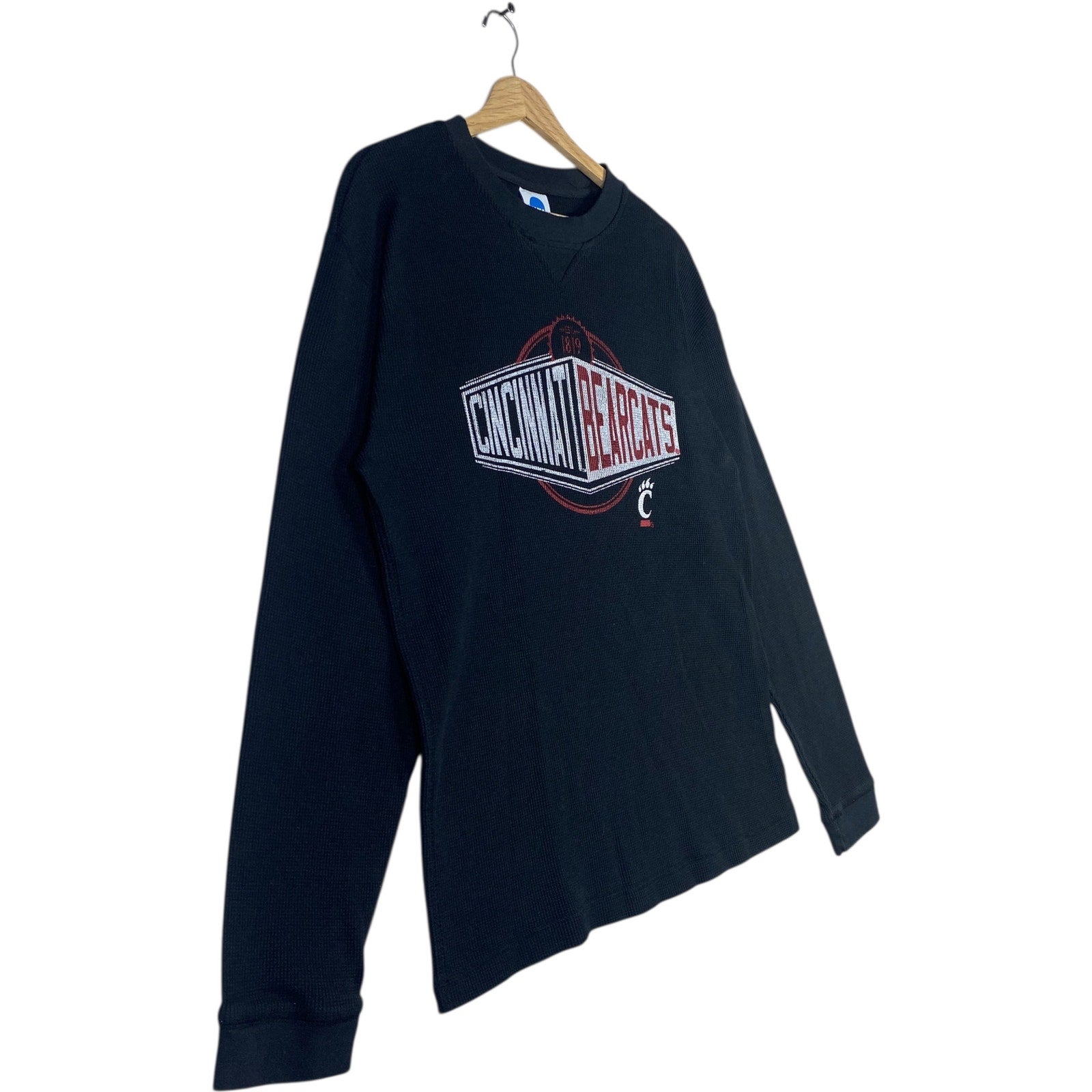 Vintage Cincinnati Bearcats NCAA Waffle Knit Crewneck